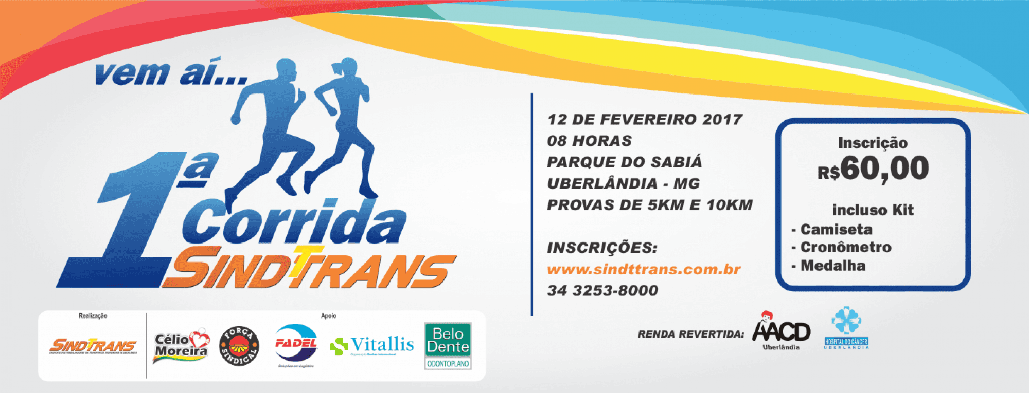 COMUNICADO 1ª CORRIDA SINDTTRANS