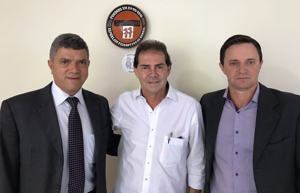 REFIS é assunto de reunião entre Célio Moreira e Paulinho da Força