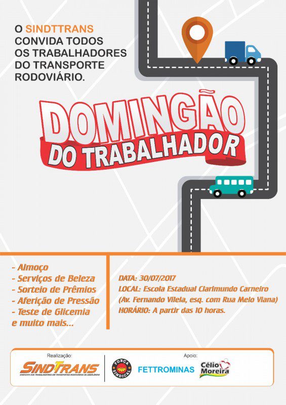 Domingão do Trabalhador – Em comemoração ao Dia do Motorista