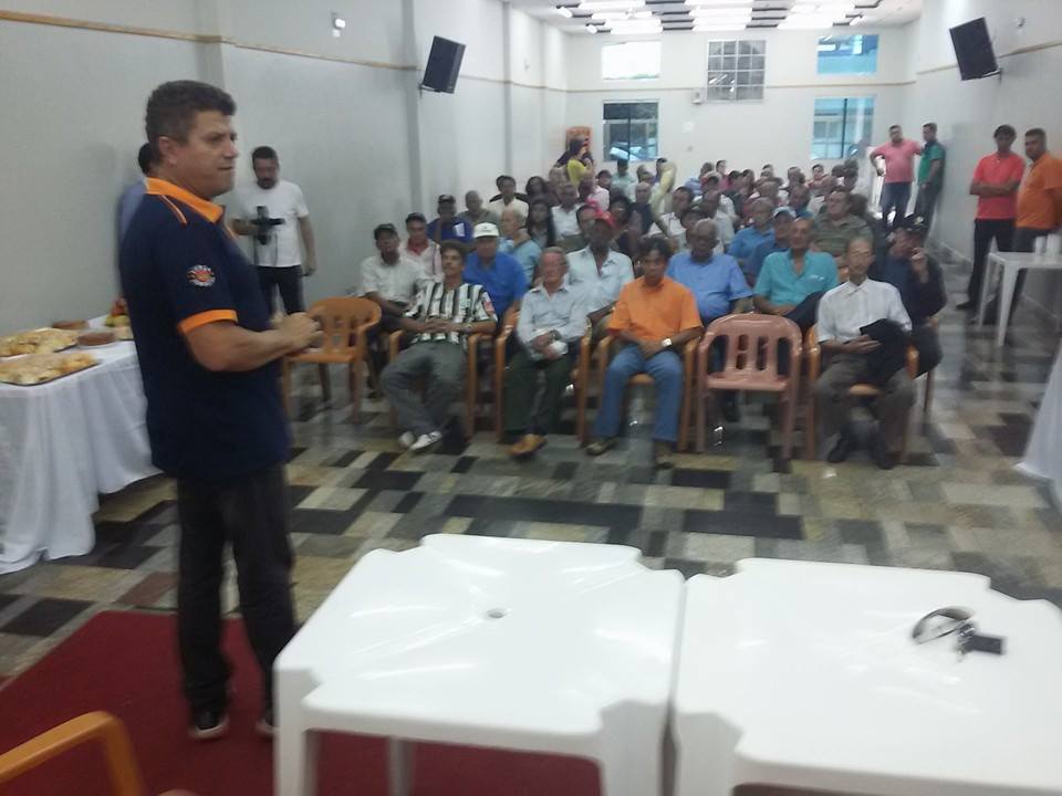 Sindttrans promove encontro com trabalhadores e aposentados