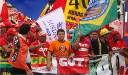 O SINDTTRANS teve sua participação na 6ª Marcha na defesa da redução da jornada de trabalho