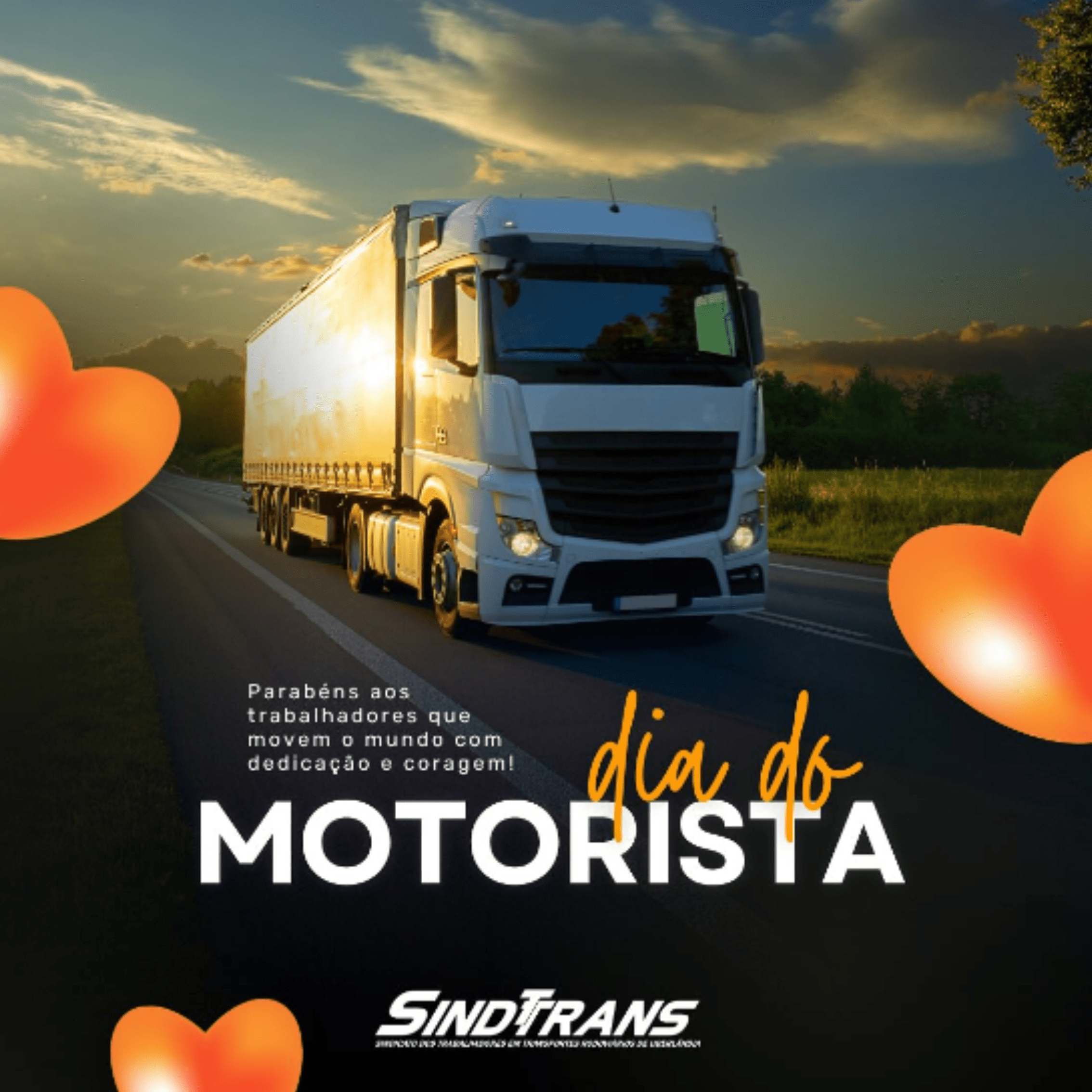 SINDTTRANS homenageia profissionais do volante no Dia do Motorista