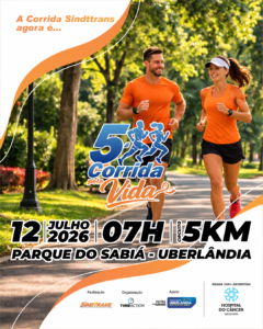 5ª Corrida Pela Vida: Sindttrans promove evento beneficente em apoio ao Hospital do Câncer de Uberlândia