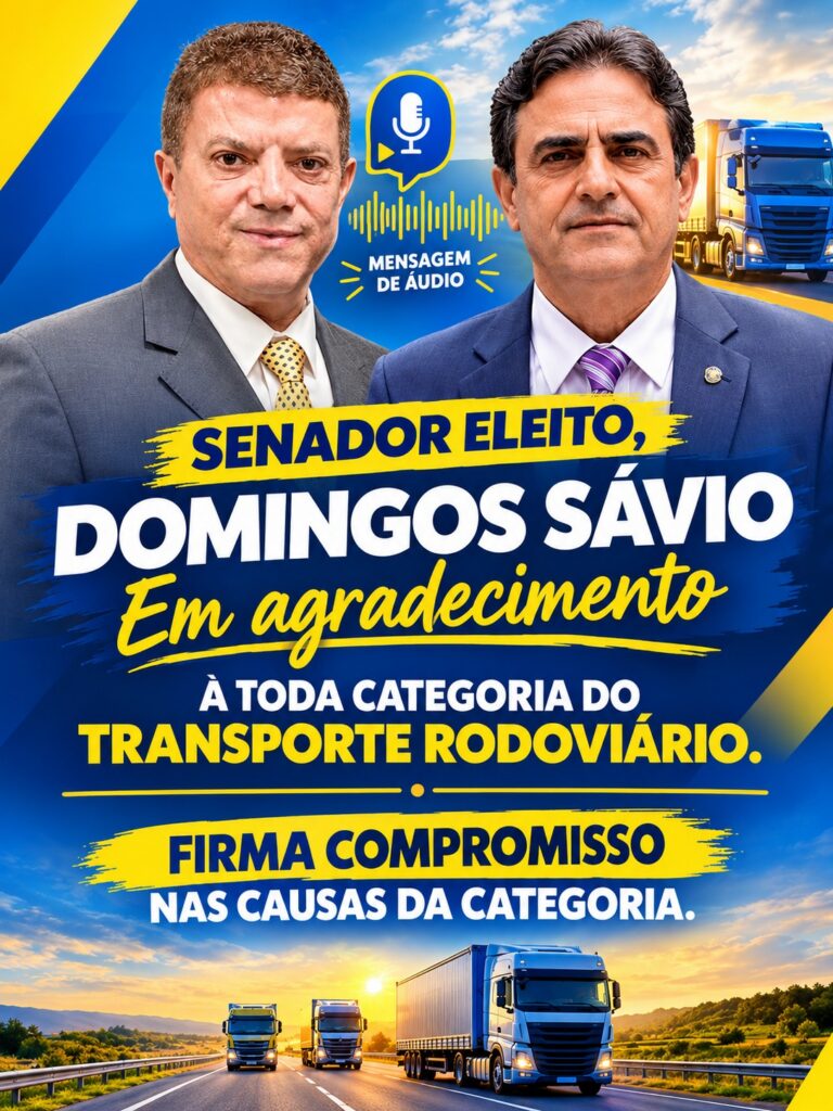 Domingos Sávio reafirma compromisso com os caminhoneiros e a melhoria das rodovias federais